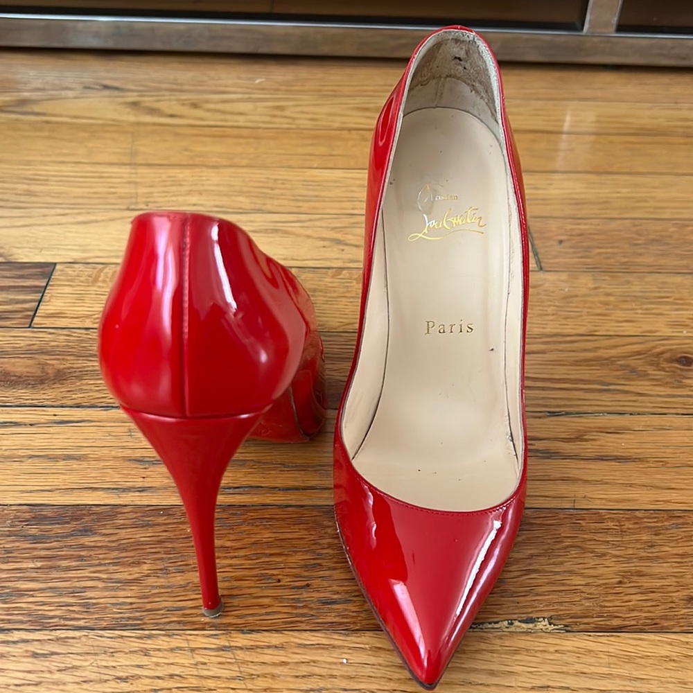 Christian Louboutin Kate 100mm Red Pump